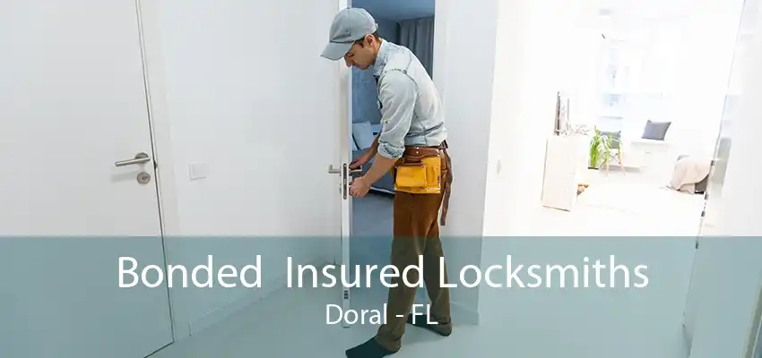 Bonded  Insured Locksmiths Doral - FL